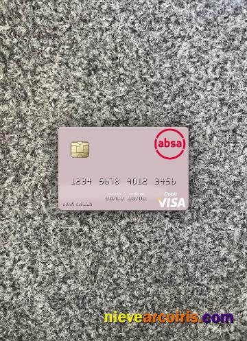 South Africa Absa Group Limited visa debit card photolook